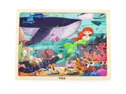 Puzzle de madeira de 24 peças Viga Mar