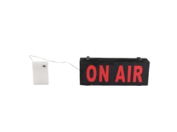 2026 luz de Sinal "on Air" Led com Controle por Tecla, Sinal Creativo de Gravação para Mesa de Estúdio