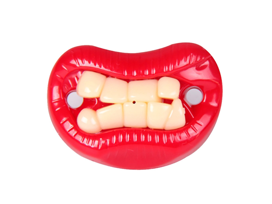 Mali chupeta Engraçada para Bebês Recém nascidos com Design Humanizado Silicone Saudável 3 Meses+