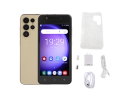 Celular Desbloqueado 3g 5.0 Polegadas Ips Hd 4gb Ram 32gb Rom Reconhecimento Facial Android 10 Dourado