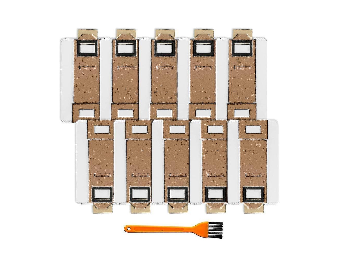 Substituição de 10 sacos de vácuo para Roborock S7 T7s T7s Plus saco de pó