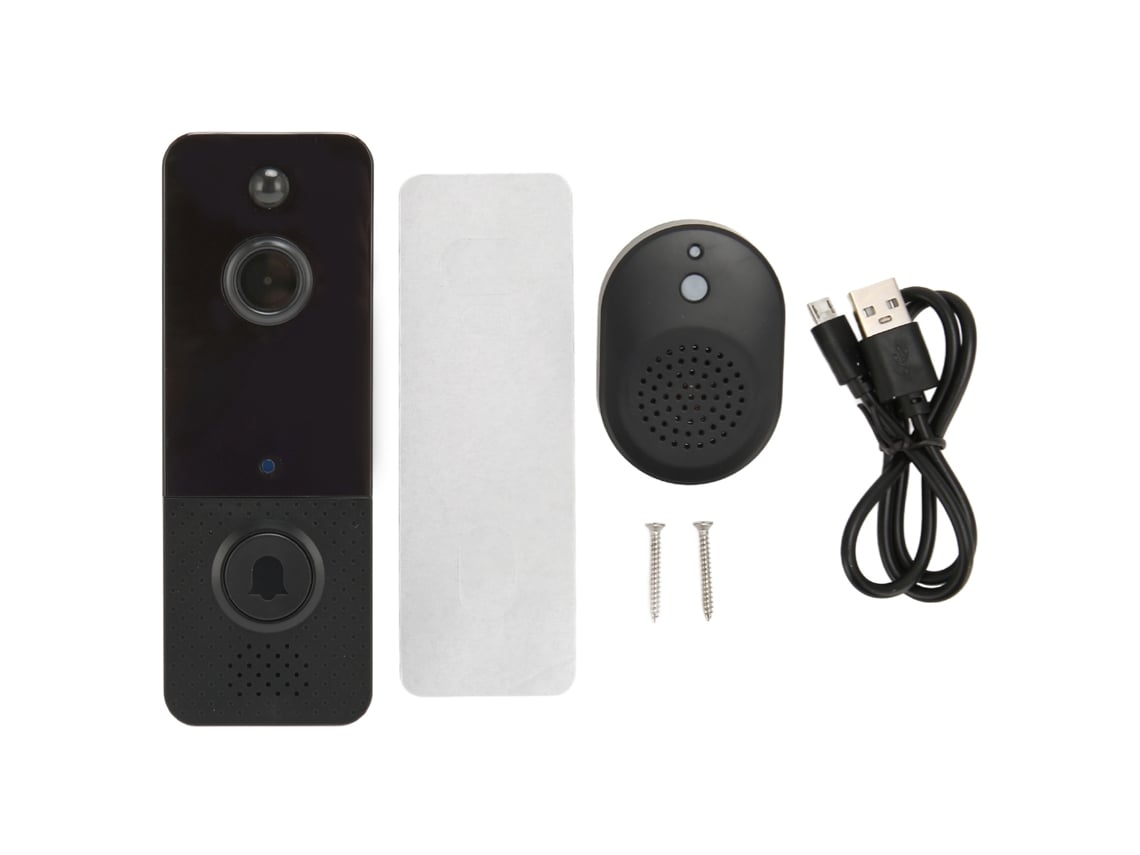 Interfone Portão Wireless 1080p Wifi Visão Noturna