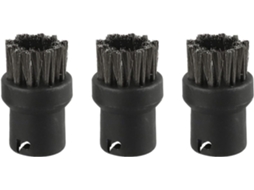 Conjunto De 3 Escovas Aço Inoxidável Compatíveis Com Os Modelos Karcher Para Limpeza Eficiente Áreas Difícil Acesso