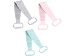 Lurelia Pack De 3 Escovas De Silicone Para Corpo E Rosto, Silicone Macio, Dupla Face E Massagem Suave, Rotina Spa Prático