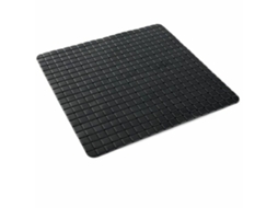Tapete de chuveiro antiderrapante em PVC preto Today Hoy Utility 50 x 50 cm