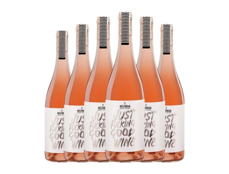 Vinho rosé NELEMAN Just Fucking Good Wine Rosé Grenache Valencia (0.75 L - 6 Unidades)