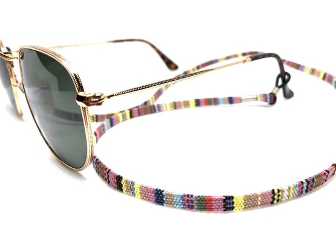Fashtival | Cordão Para Óculos Moose | Cordão Para Óculos De Sol Marrom Claro | Cordão Para Óculos De Sol Oem