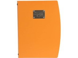 Capa de Menu A4 SECURIT Rio Talheres Laranja