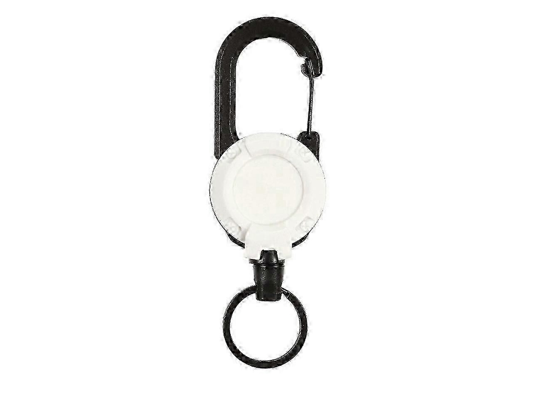 Mochila Portátil Retrátil Fivela Chave Anti-perda Anti-roubo Rebounder Fivela Ag