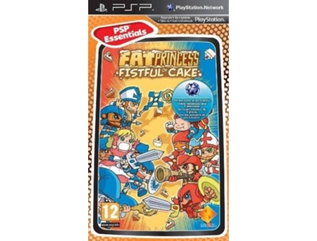 Jogo Fat Princess Fistful of Cake Essentials PSP