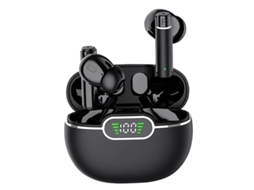 Fones De Ouvido Sem Fio, Bluetooth 5.3, Intra-auricular, Com Tela Led, À Prova Dágua Ipx5, Esportivos - Bestvite.