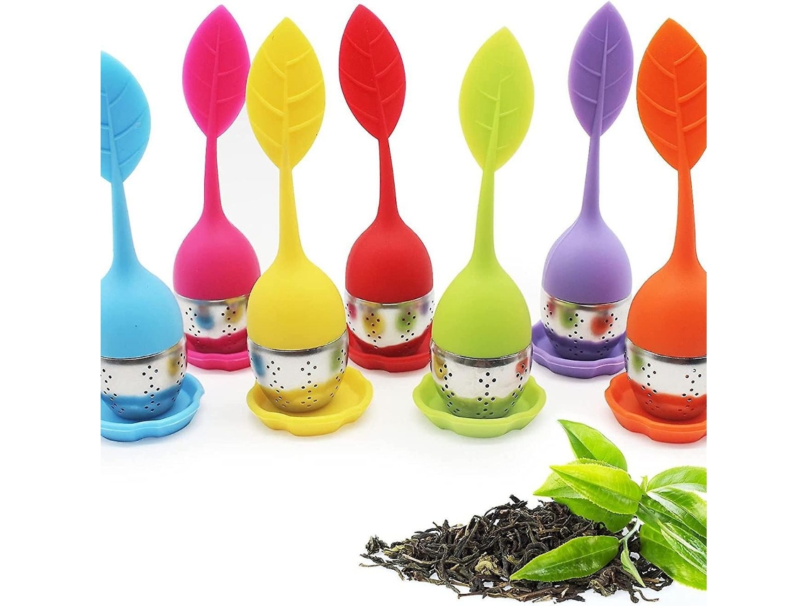 7 Infusores De Chá Em Aço Inoxidável