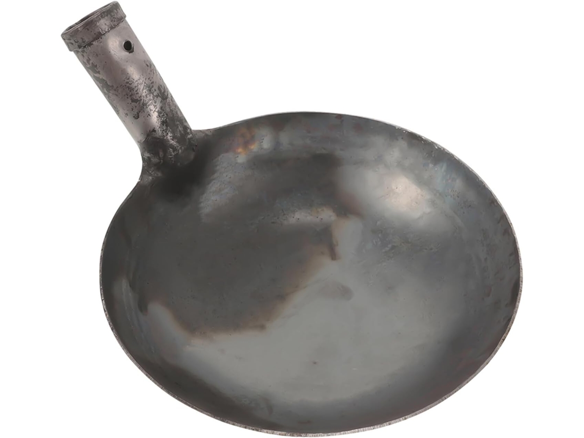 Concha De Limpeza Resistente Em Metal Preto Para Lama E Águas Residuais | Use