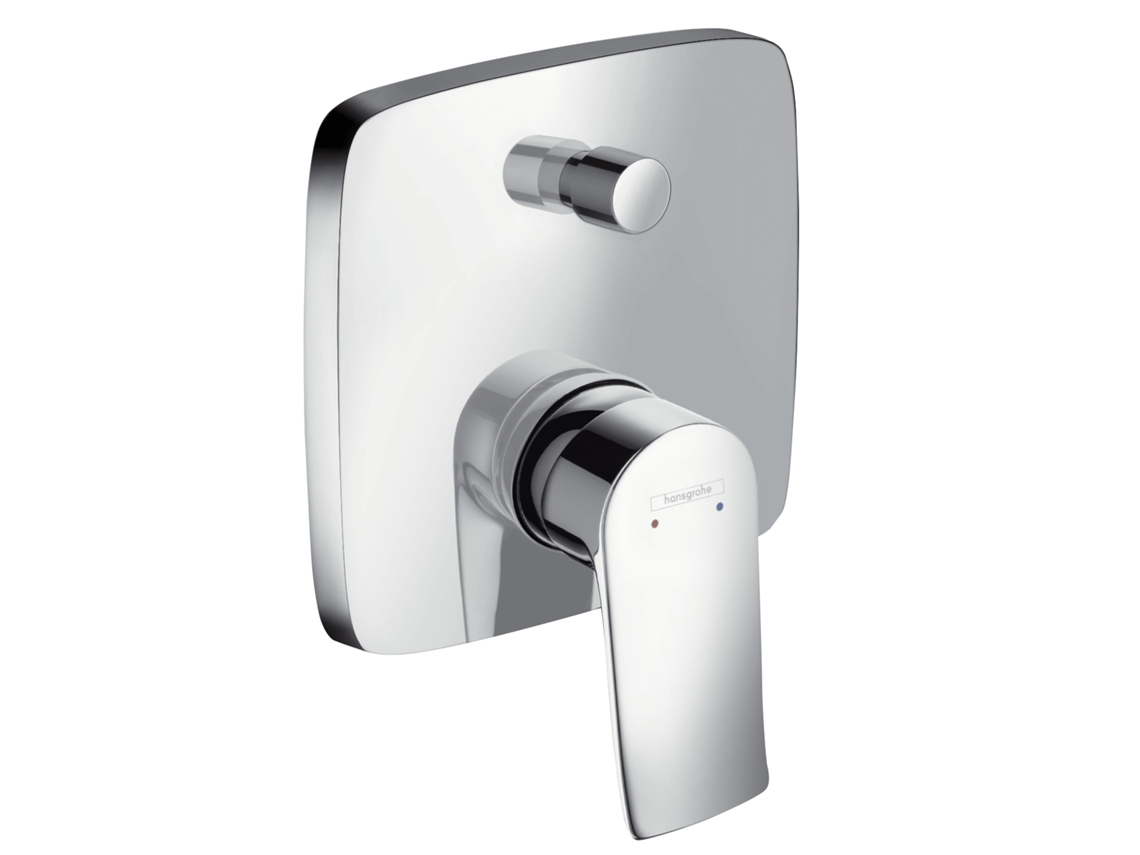 Metris Misturadora Monocomando De Banheira Oculta 31454000 Angular Hansgrohe