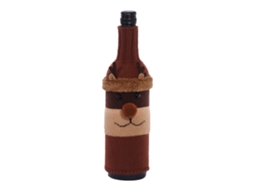 Guarda Vinho de Natal Elk de Tricô LAXISCREED