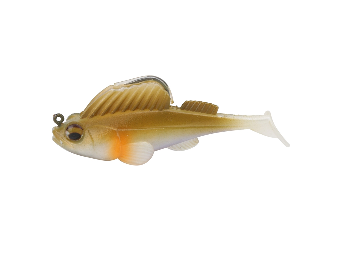 Lure (anti-snagging With Hook) Jumping Fish Soft Bait Black King Kong Hook Soft Lure 75mm/13g Light Green