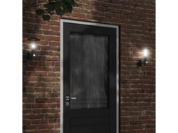 Vidaxl Candeeiros Parede P/ Exterior C/ Sensor 2 Pcs Aço Inox. Preto