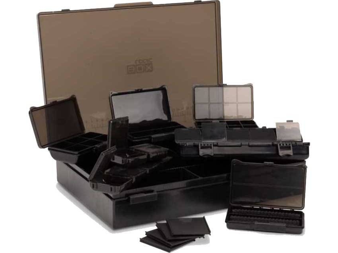 Caixa de Armazenamento BOxLOGIC Tackle Loaded Preto