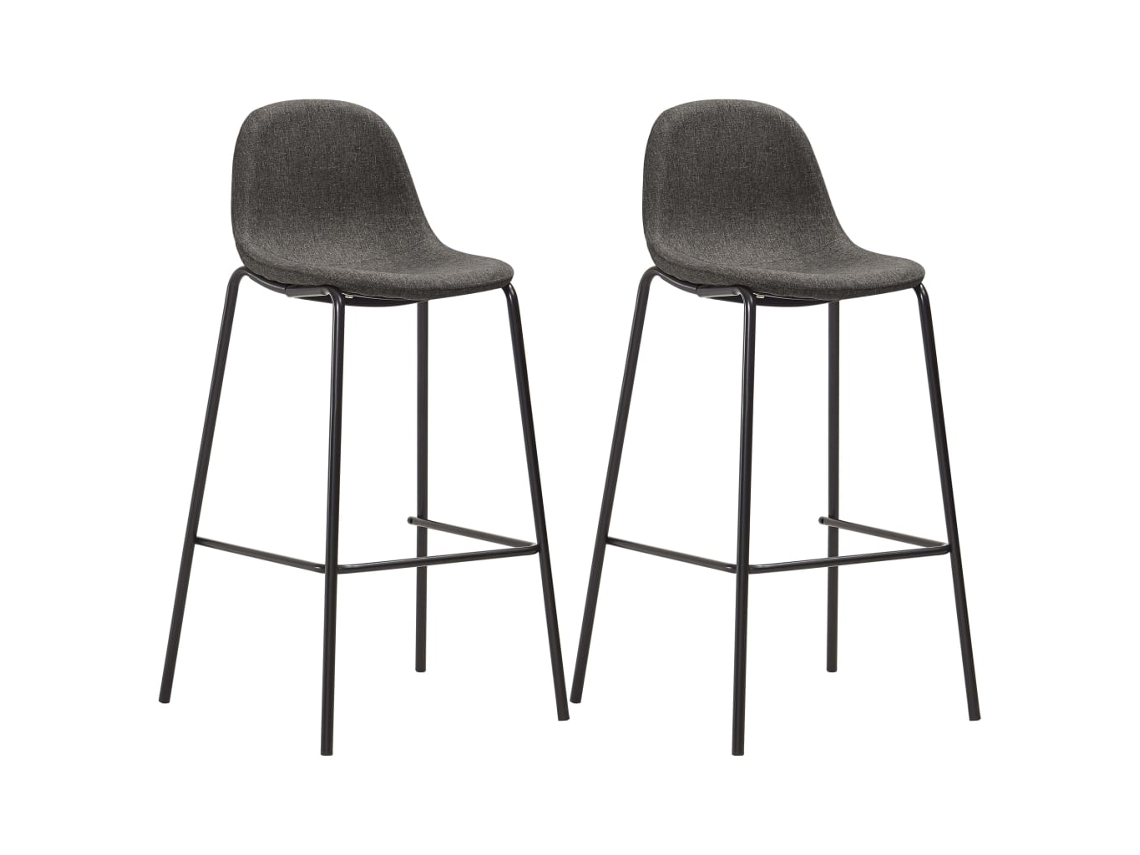 Conjunto de Barra Cinzento Tizado Escuro 3 Peças MAISON EXCLUSIVE