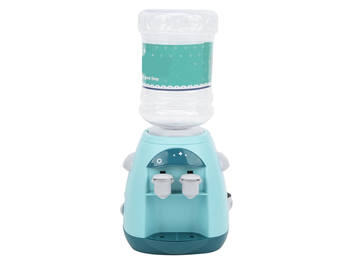 Brinquedo Mini Máquina De Beber Elétrica Com Música E Duas Bicos Azul Claro 3+ Anos