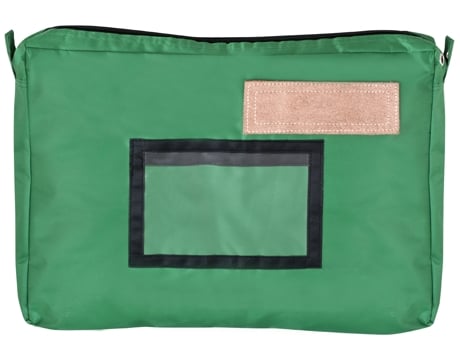 Bolsa WONDAY By Elami Bank com Pregas Feita de Nylon Verde