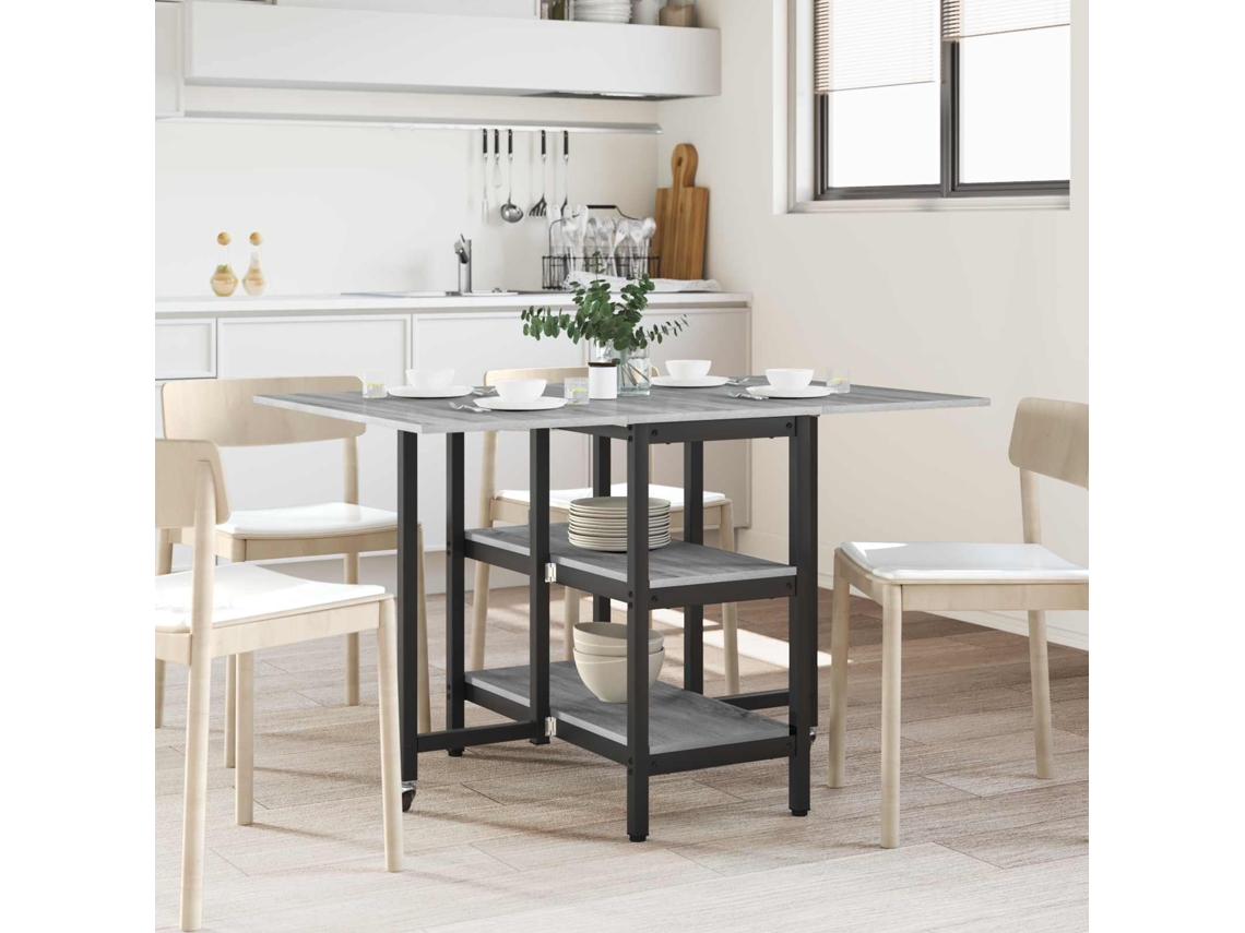 Vidaxl Mesa De Jantar 122 X 80 X 76,5 Cm Derivados De Madeira