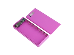 Capa De Power Bank (portas Usb Duas, Display Lcd)