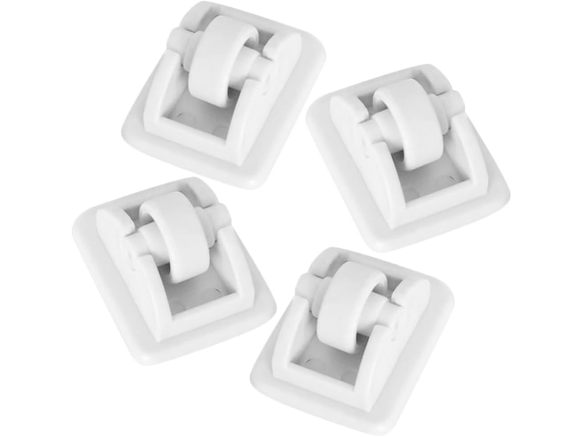 Secfou 4 Rodízios Pequenos, Pacote Com Unidades, Material Plástico,