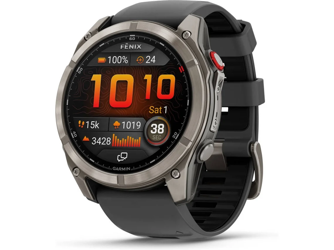 Smartwatch GARMIN Fenix 8 Pro GPS + LTE (51 mm - Grafite)