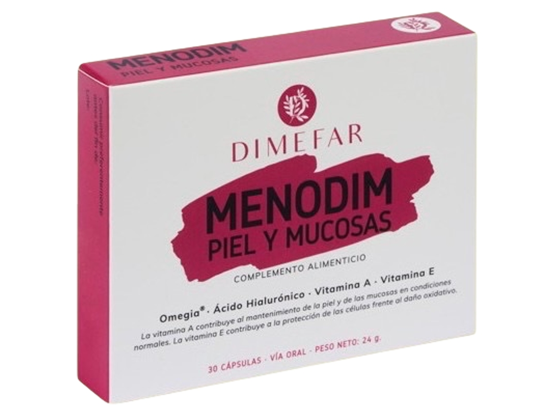 Menodim Piel Y Mucosas 30 Cápsulas Dimefar