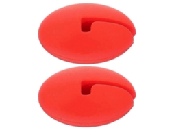 Conjunto de 2 Clipes para Termômetro em Silicone, Clipe Panela, Presilha Termômetro, Suporte Termôme Tro GOKOCO
