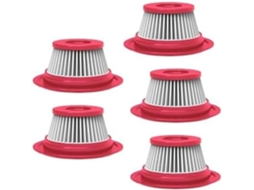Conjunto De 5 Filtros Hepa Laváveis, Projetados Para Aspiradores Pó