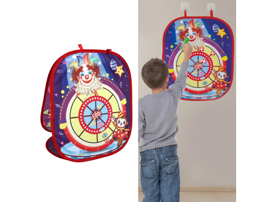 Alvo De Dardo Duas Faces Seguro Para Crianças Brinquedo Jogo Indoor Outdoor Vermelho 2381d 6