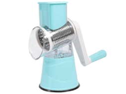 Ralador De Queijo Giratório Manual Em Aço Inox Aquaforge