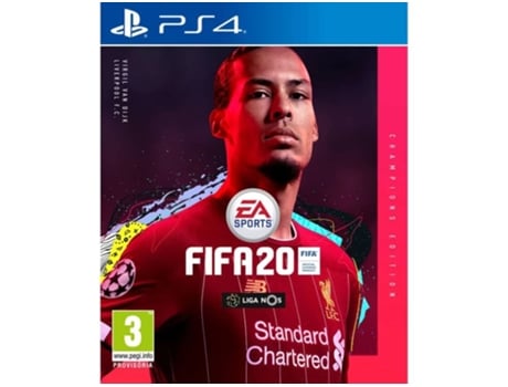 Jogo  Ps4 Fifa 20 Champions Edition