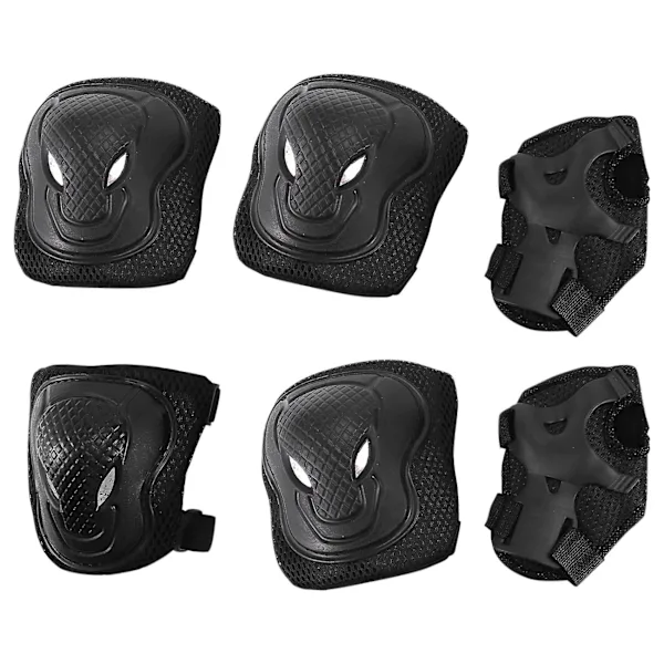 Conjunto Proteção Joelhos Cotovelos Equipamento Segurança Patinação Adultos