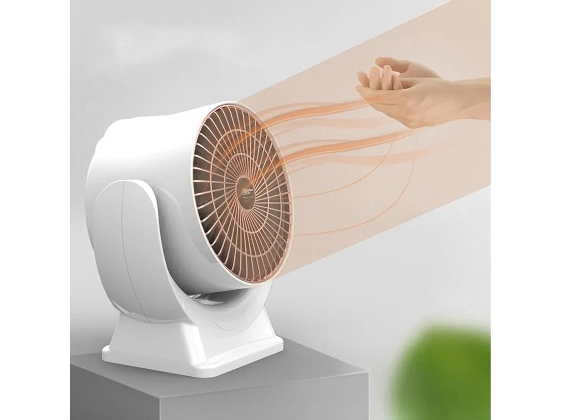 Aquecedor Elétrico Redondo Portátil 800W CLINKS