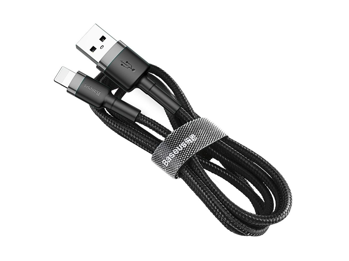 Baseus Calklf-Ag1 Cabo Lightning 0.5 M Cinzento Preto
