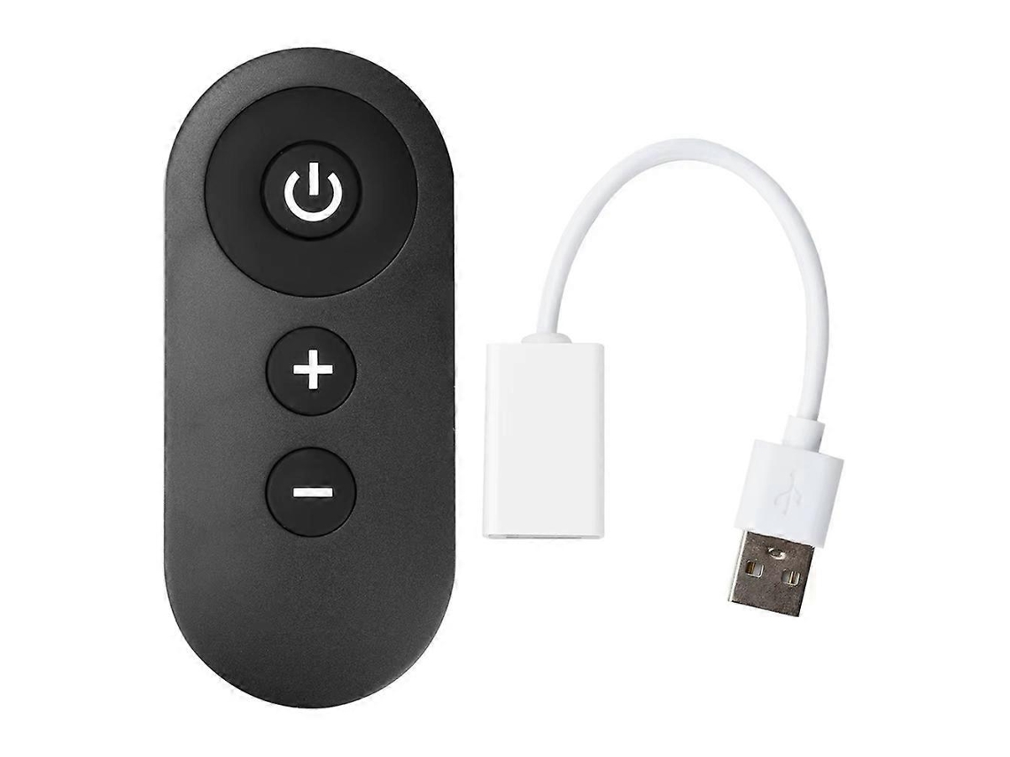 Módulo De Controle Remoto Rf Usb 5v Dc Para Ventilador, Luz Noturna, Luminária De Armário, Dimmer/velocidade Para Fita De Led E Ventiladores.
