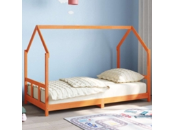 Vidaxl Estrutura De Cama Para Crianças 90x190 Cm Pinho Maciço