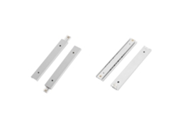 2 Peças 70 100 140mm Liga De Alumínio Corrediça Gaveta Armário 100mm