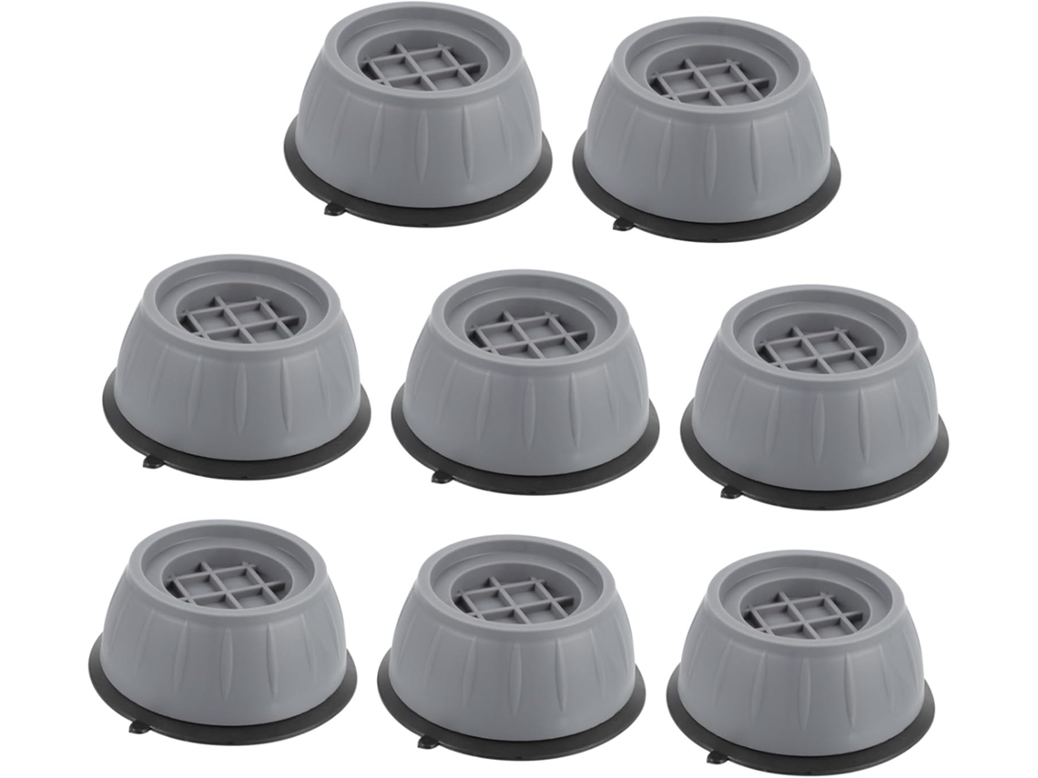 De 8 Peças De Protetores Antiderrapantes Para Máquina De Lavar, Antivibração E Absorventes De Gokoco