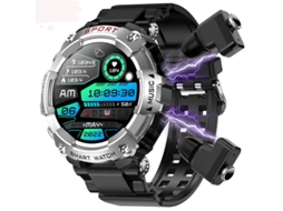 Relógio inteligente com fones de ouvido, tela HD de 1,52 polegadas, relógio inteligente masculino com função de atender e ligar, compatível com Android e iOS. Bestvite