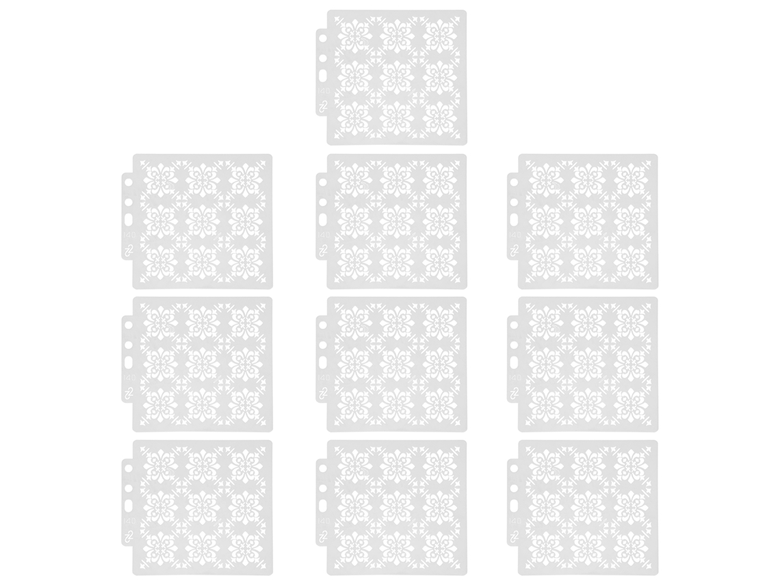10 Plantillas De Mandala Para Pintar E Desenhar, Moldes Para Artesanato, Plantillas De Mandala Para Pintar E Desenhar ...