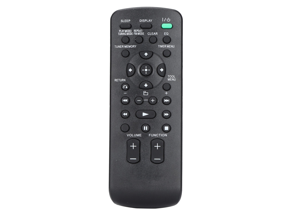 Aetheria controle Remoto Substituto Portátil para Sony Home Audio e Vídeo Mhc ec609ip Cmt cx4ip Rmamu009