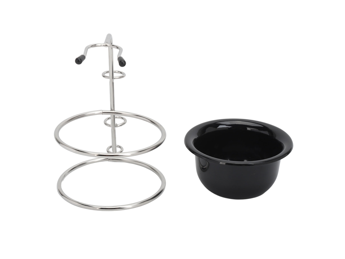 Soporte Para Brocha De Afeitar Y Taza De Espuma Resistente Para Hombres