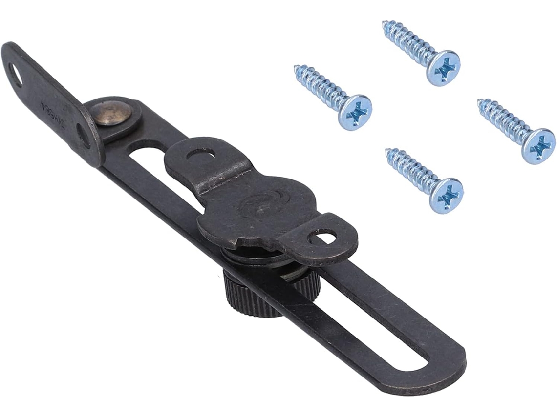 Dobradiça De Ferro Para Armário Com Design Retrô, Suporte De Dobradiça Com Mola Para Guarda Roupa E Estante, Fácil De