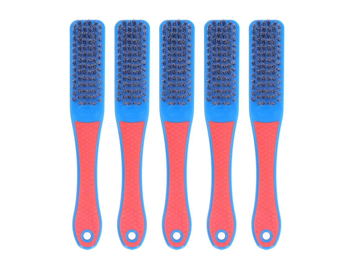 Piezas De Escova De Aço Inoxidável Com Cabo De Silicone Para Limpeza Em Carpintaria