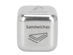 Dinner Dice Stainless Steel Food Decision Decider For Special Occasions
