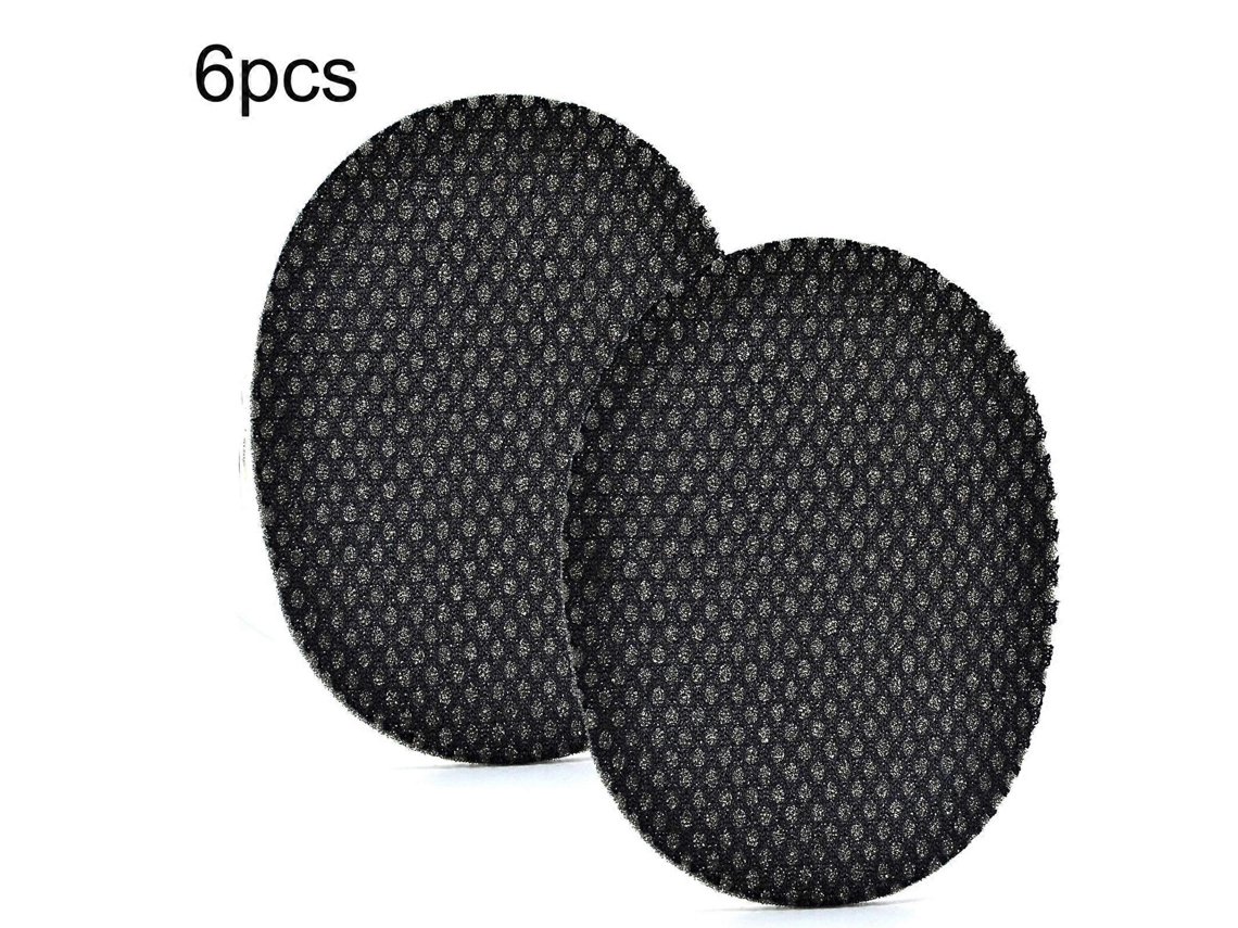 Pacote com 6 unidades de almofadas para fones de ouvido da série Worktunes Connect de 3 metros, com isolamento de ruído. GIECY